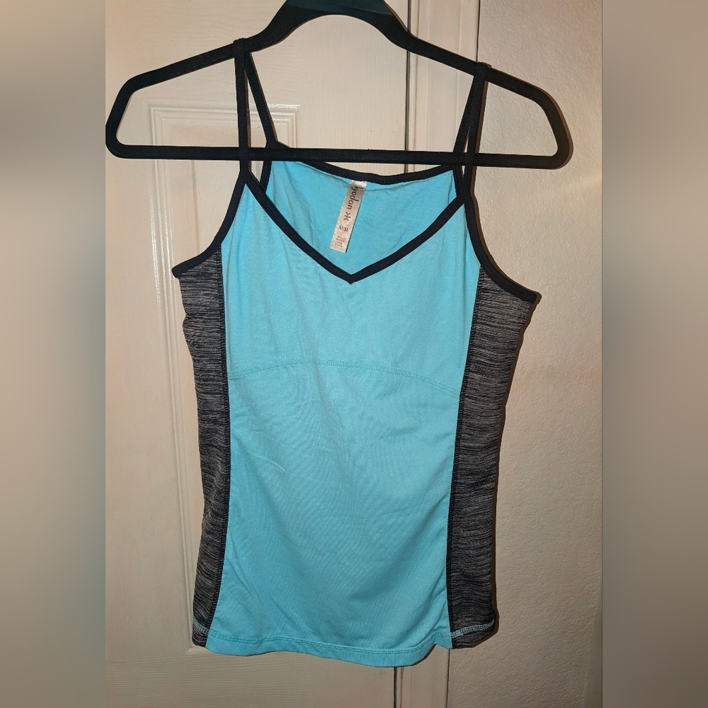 Kyodan Activewear Women's Blue/Gray Performance Tank Top